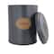 MegaChef Kitchen Food Storage & Organization Gray 5-Piece Canister Set